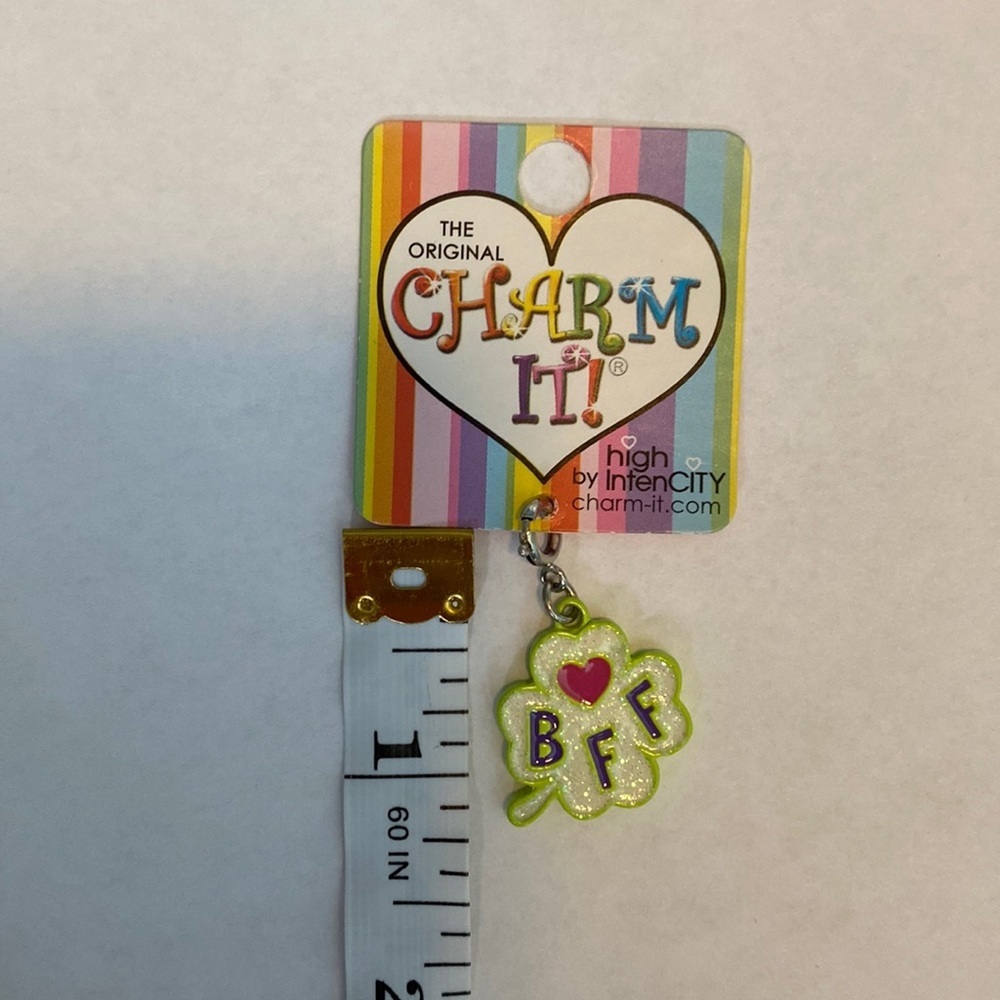 NEW Charm IT! High IntenCITY Kid Teen BFF Shamrock Luck Charm for Charm Bracelet